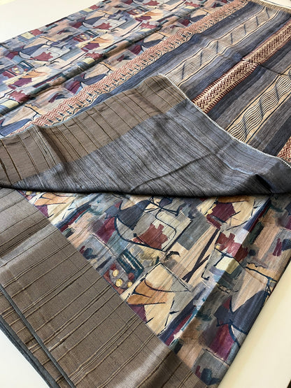 Designer Tussar Fancy