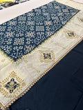 Patola Stone Work Fancy Saree-J30