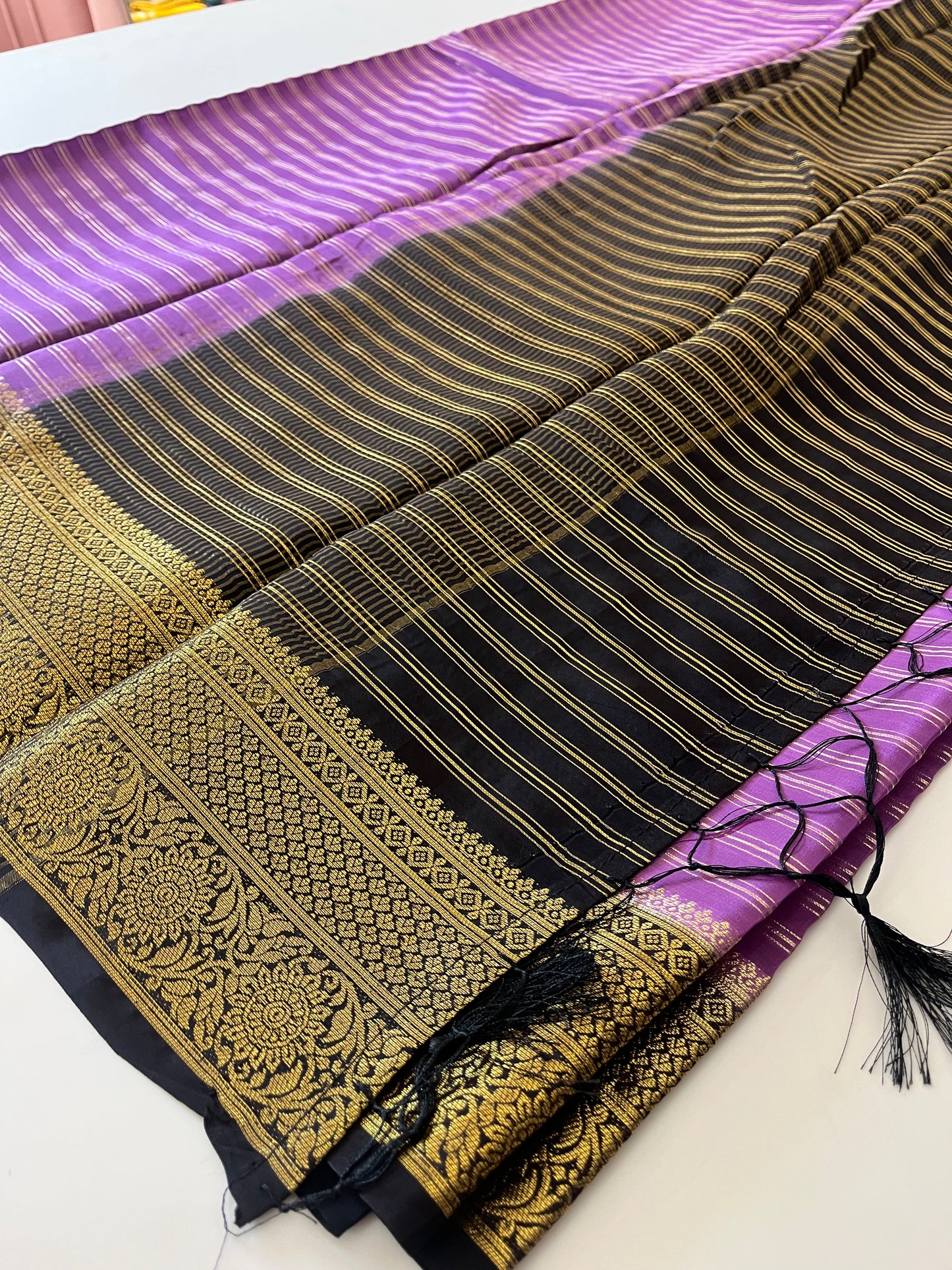 Designer Crape silk saree