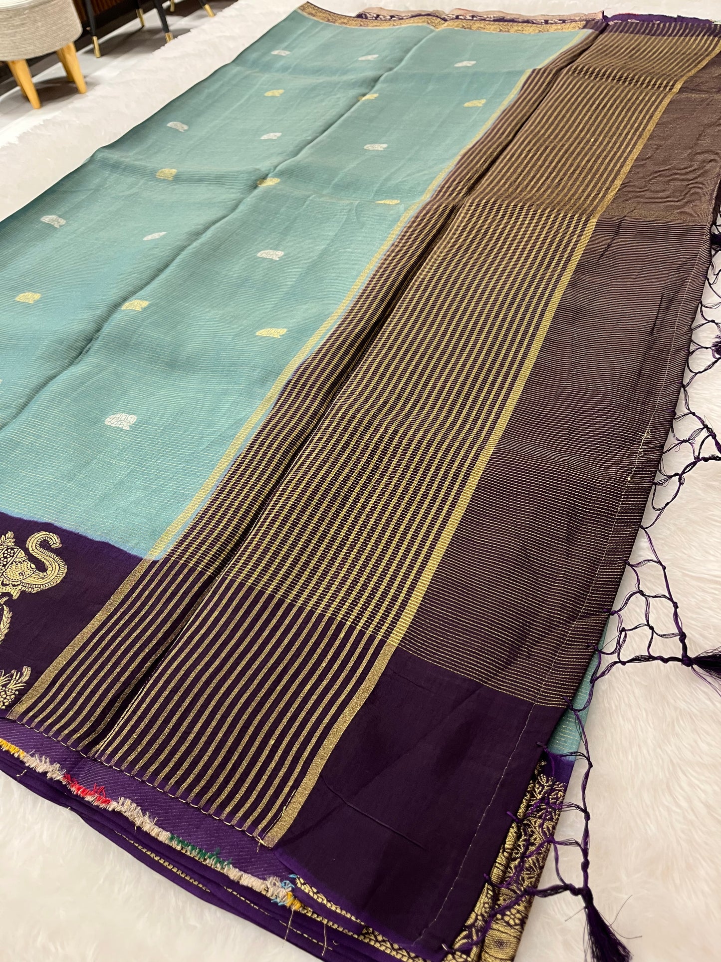 M3 Banarasi crape viscose