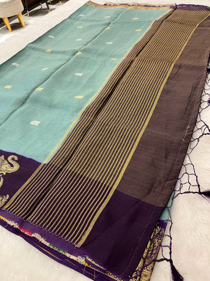 M3 Banarasi crape viscose