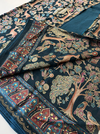 New Designer Fancy Saree 127-1129