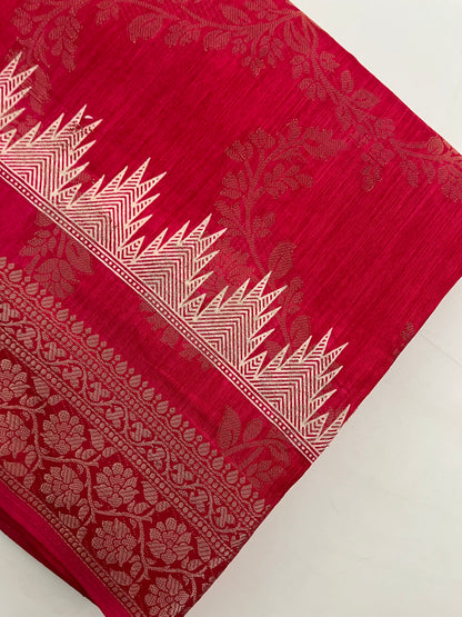 Tussar  Saree