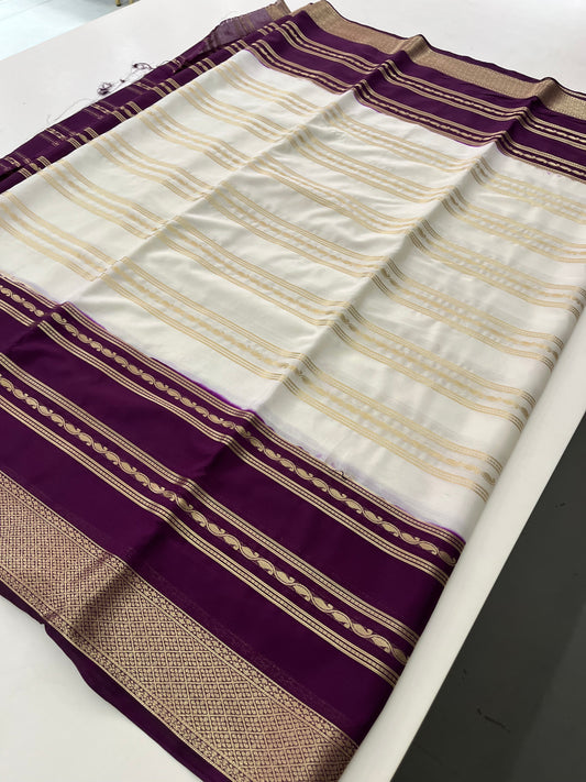 Semi Mysore Silk Saree