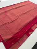🌹Banarsi Crape Fancy Sarees On Rich Pallu Designs and Self Blouse On it. 🌹 JU27