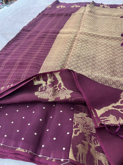 Banarsi Crape Silk-M9