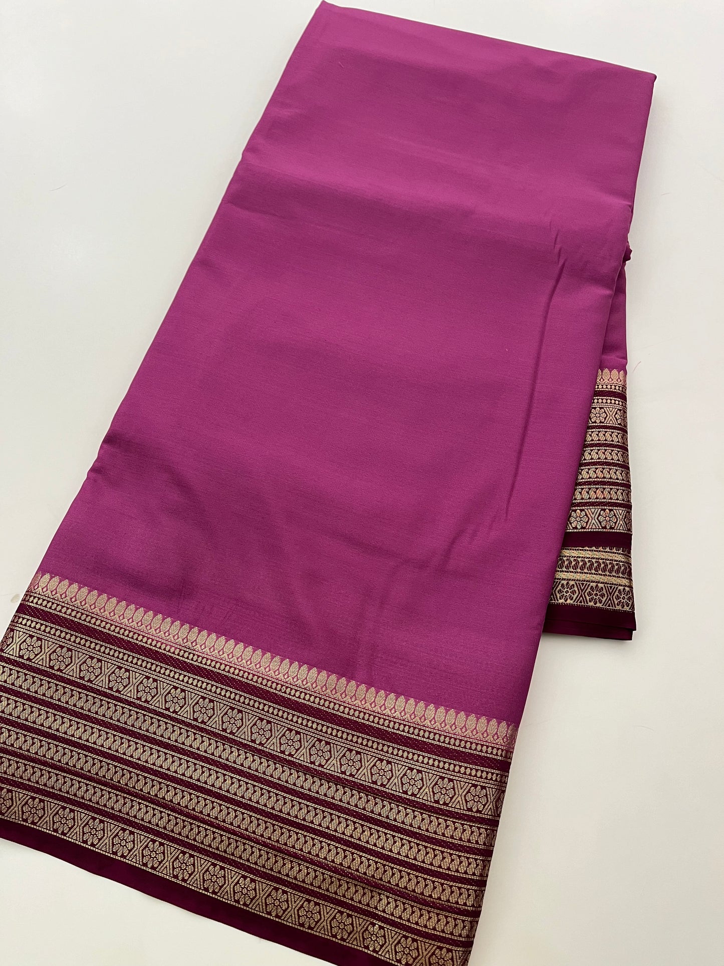 89 PREMIUM SEMI CRAPE MYSORE SILK SAREES