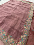 Organza Work Saree-M30
