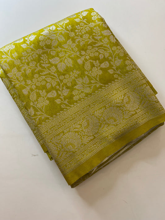 Tussar Brocade new