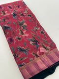 Brosso Fancy Saree New-(JU1)