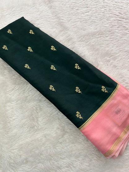 Fancy Gajji Silk Saree-M15