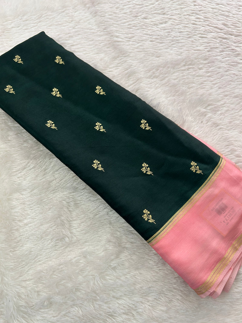 Fancy Gajji Silk Saree-M15