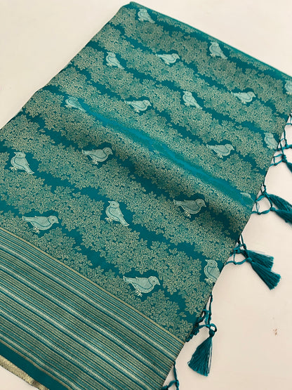 Crepe Brocade Banarasi