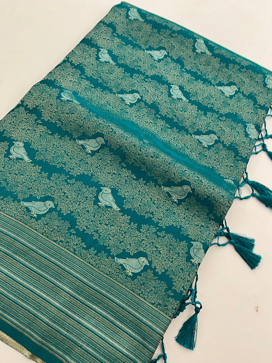 Crepe Brocade Banarasi