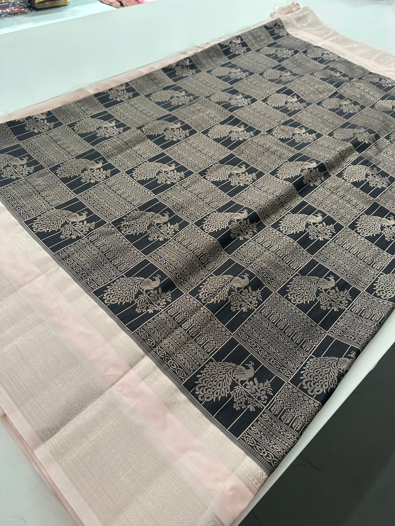 Kuttu Kanchi Tissue Semi Silk🌹-AU6