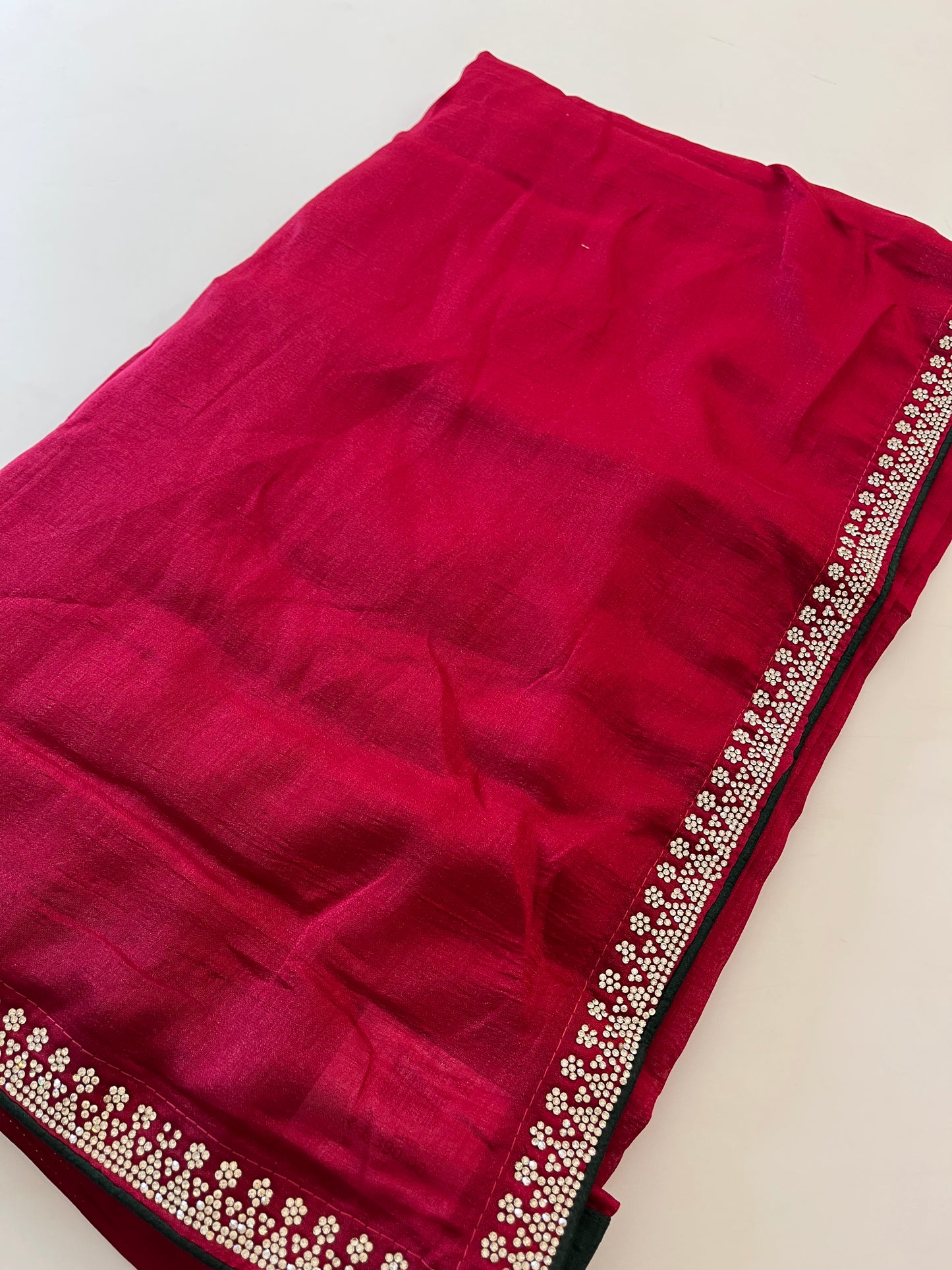 Stone work fancy saree