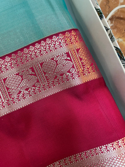 PURE KANJEEVARAM SILK BENTEX BORDER-SILK0810