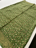 Crepe Chiffon small flower prints -AU3