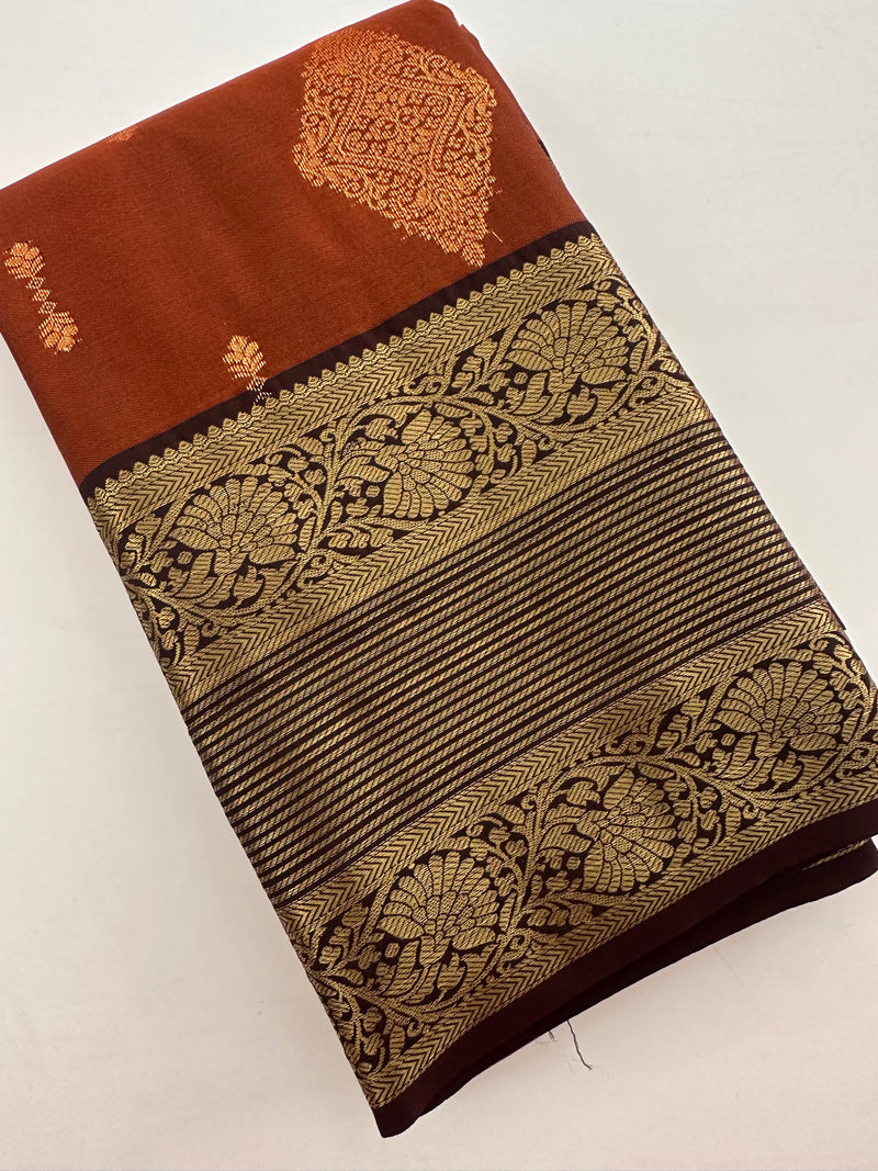 Semi Kanchi Silk Saree-J27