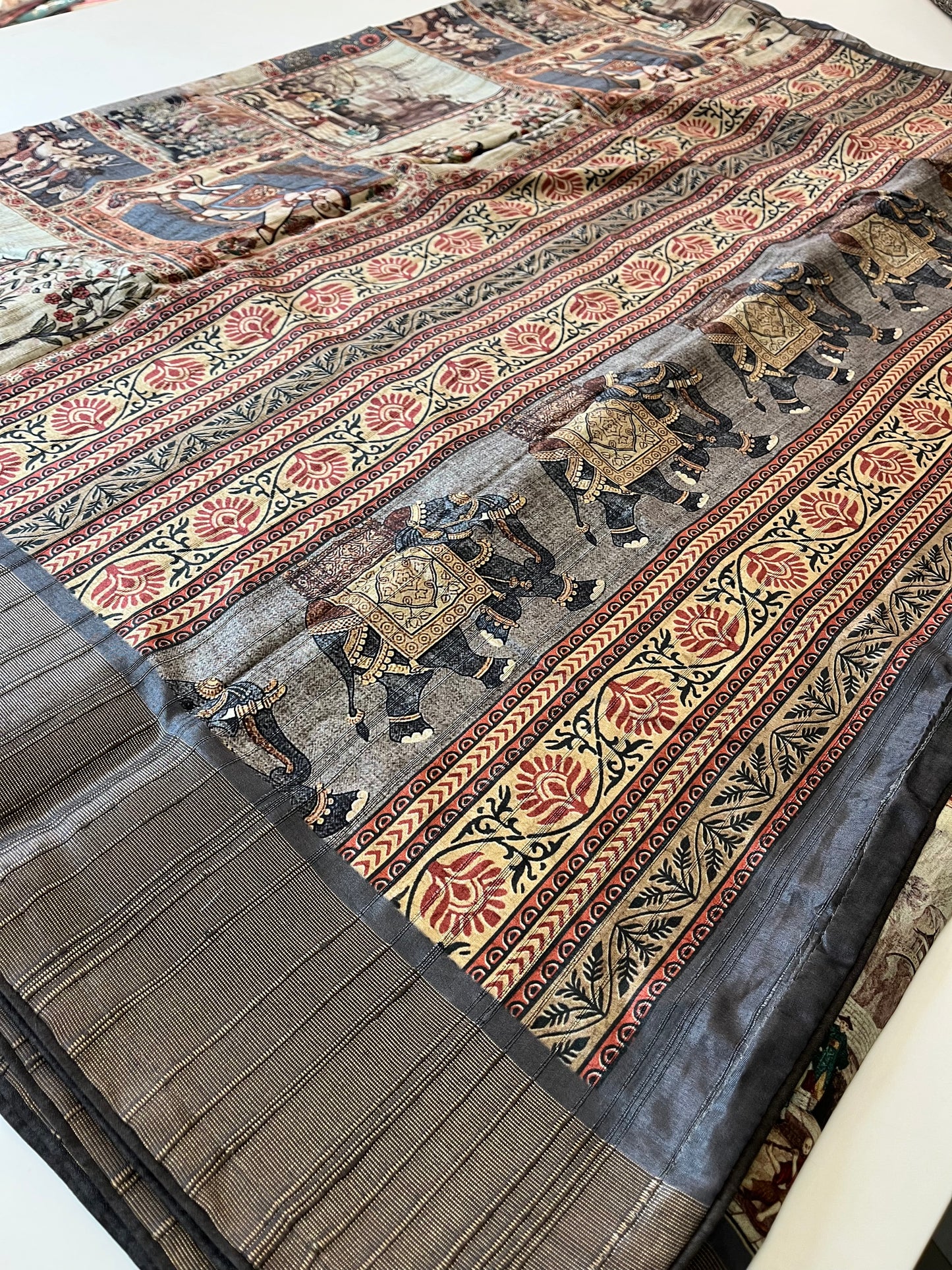 Designer Tussar Fancy