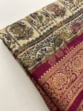 Tussar Fancy Printed -JU30