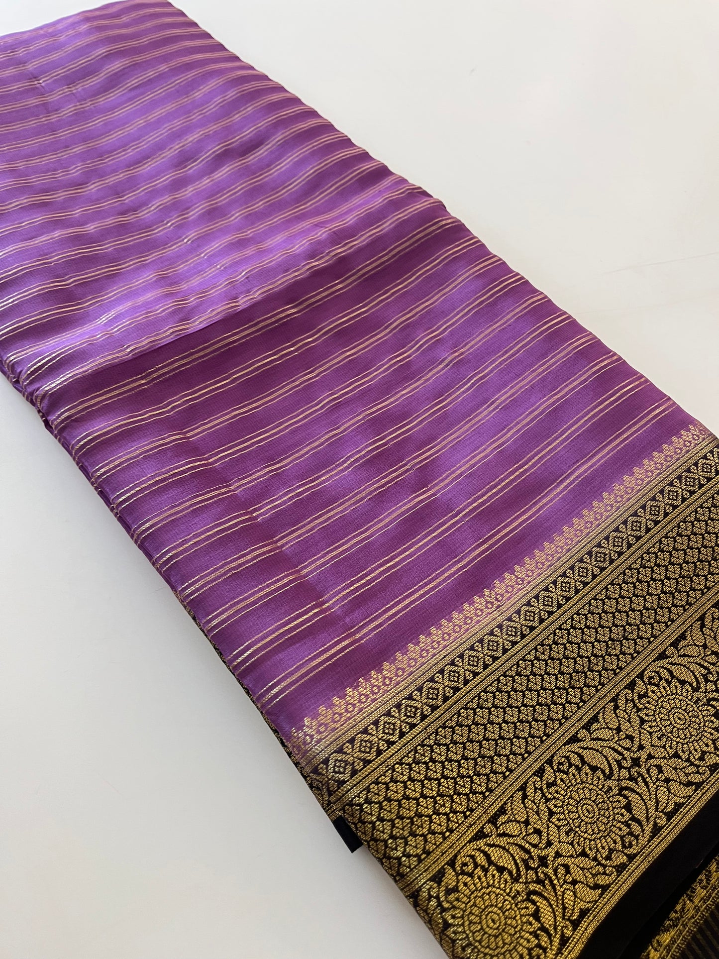 Designer Crape silk saree