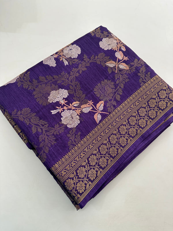 Tussar Fancy New Prints-J18
