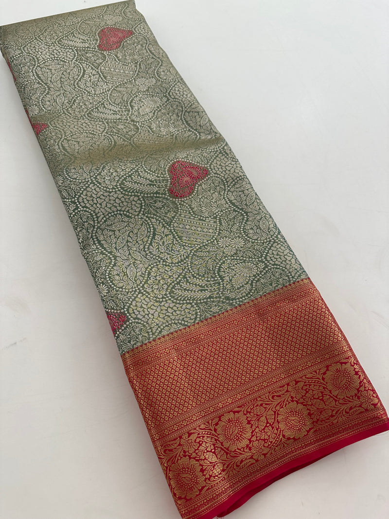 Kanchi Tissue Semi Silk Fancy-J27