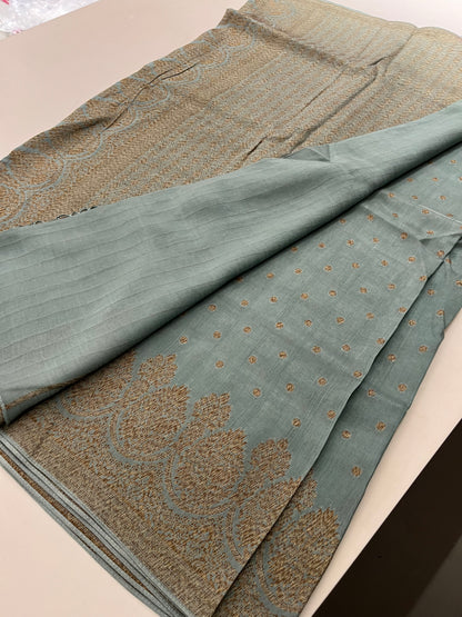 Designer jute silk