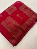 Kalamkari Tussar Printed-M26