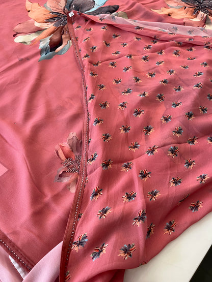 Crape Chiffon Small Butta