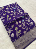 Tulips Linen Premium Saree-M13