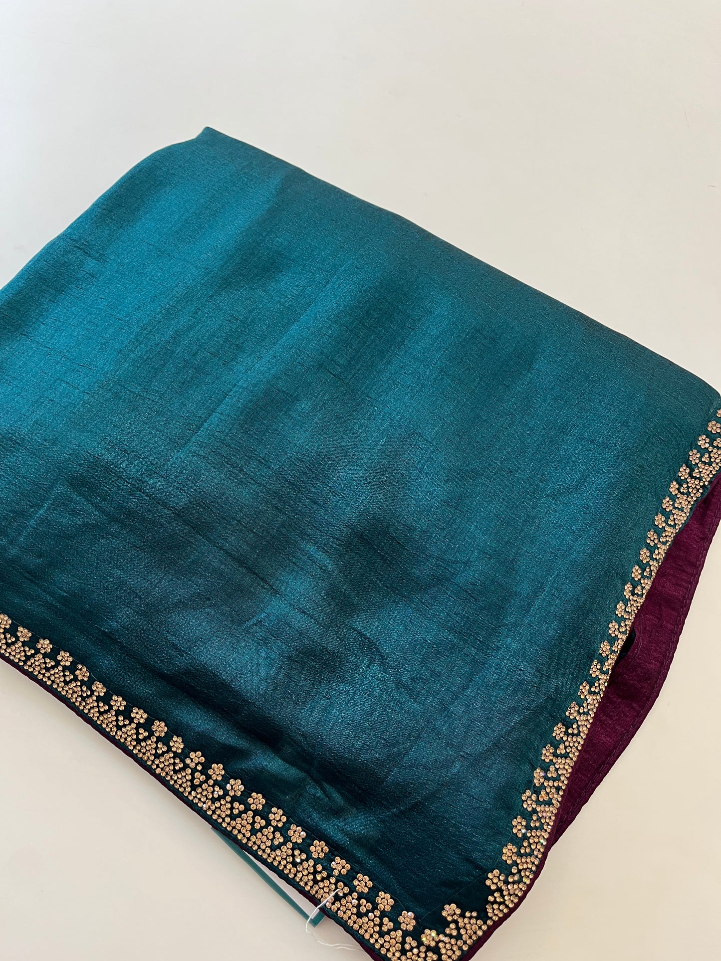 Stone work fancy saree