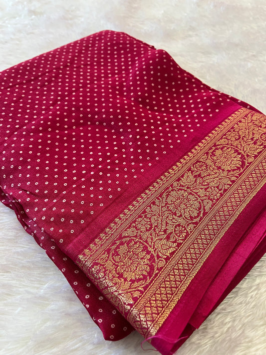 Tussar Printed Fancy