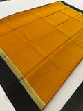 80GSM PURE CRAPE MYSORE SILK SAREE- JU28