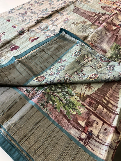 Designer Tussar Fancy