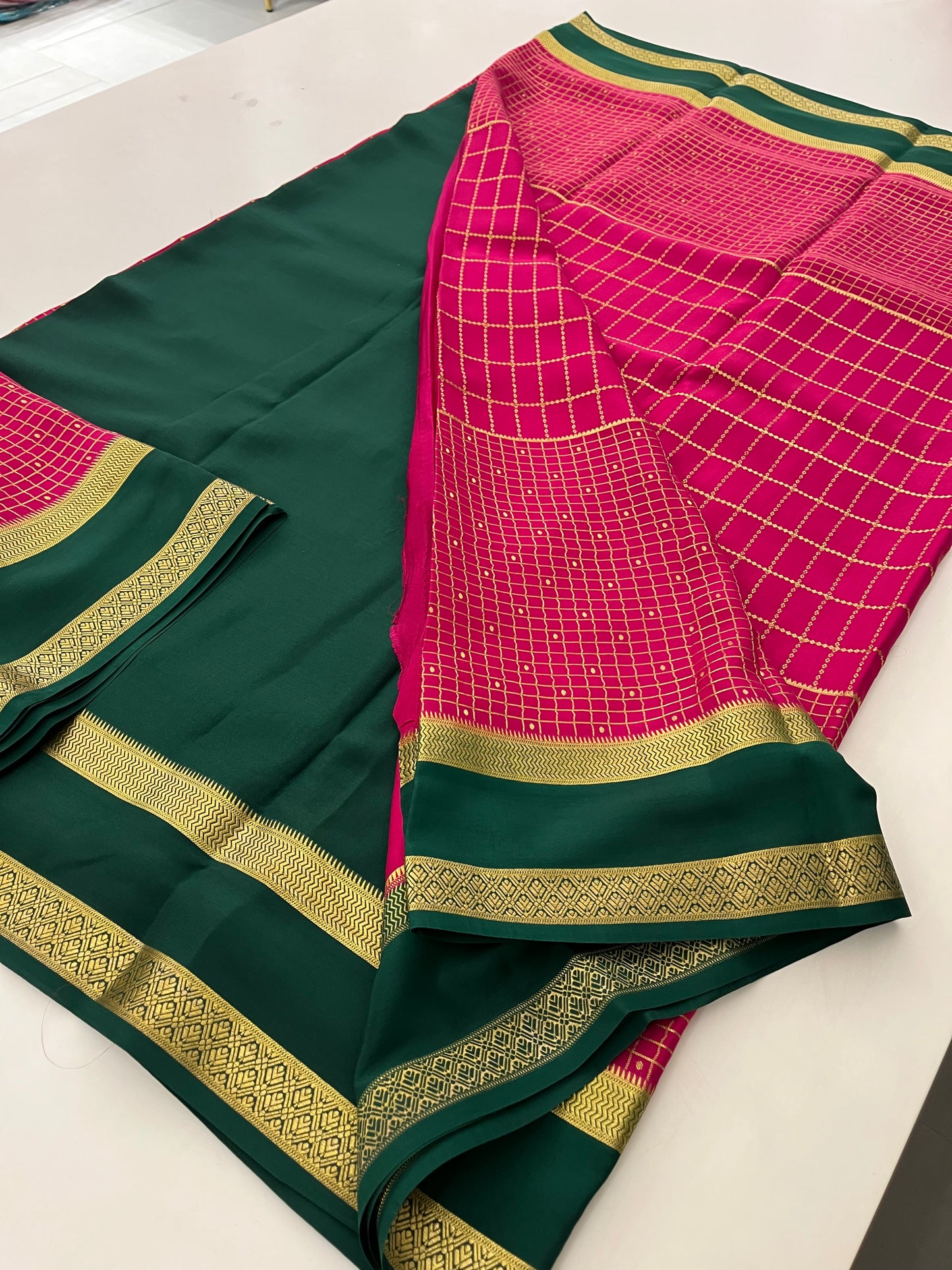 Pure Crepe Mysore Silk120 GSM