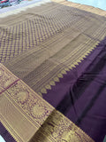 Semi Kanchi Silk Saree-J27