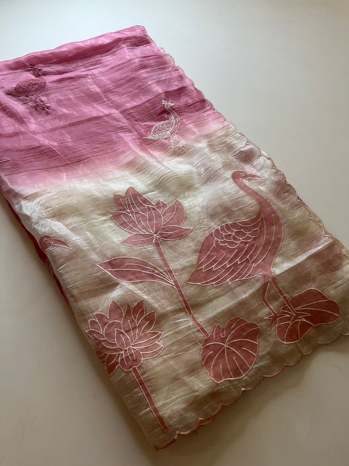 Designer Butter Silk Hit Design