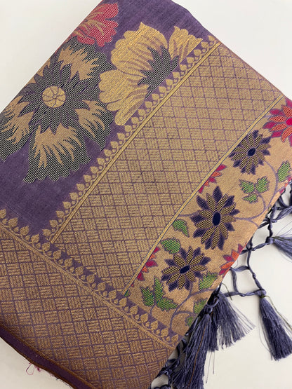 Tussar Silk Saree