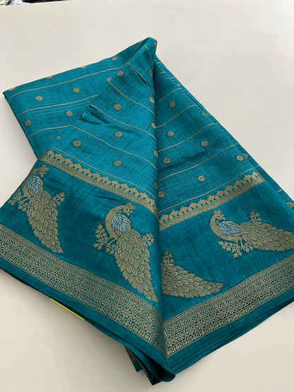 Tussar Fancy saree