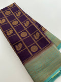 New collection in South Cotton Silk sarees for Varmahalaxmi with contrast matching blouse piece🌹-AU3
