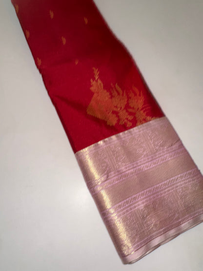 Semi Kanchi Silk Saree