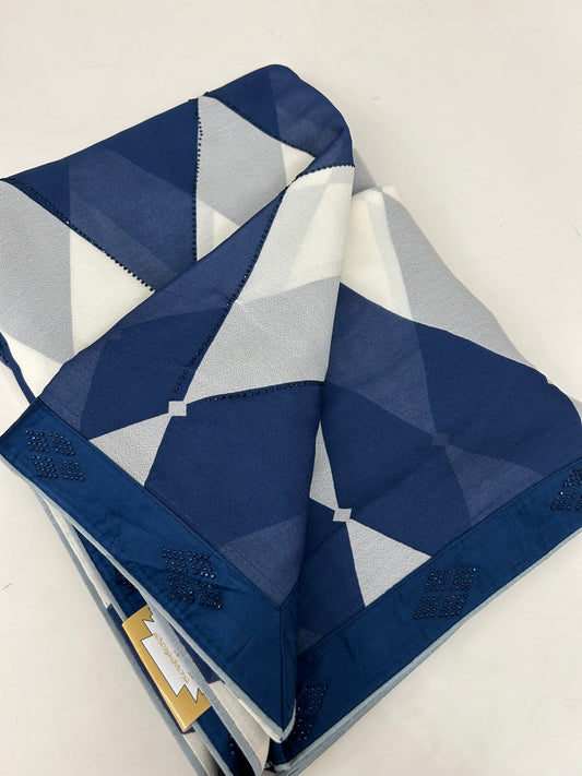 Premium laser chiffon