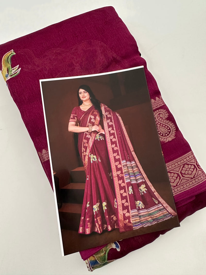 Gajraj Silk-(JU1)