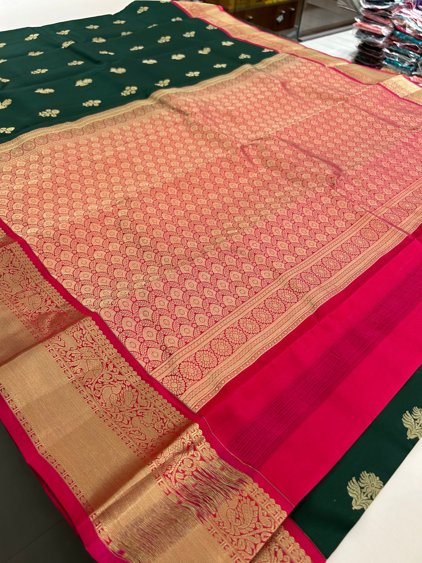 Pure mix silk saree