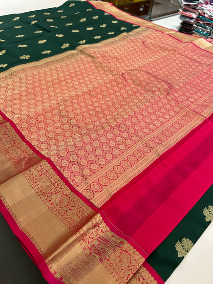 Pure mix silk saree