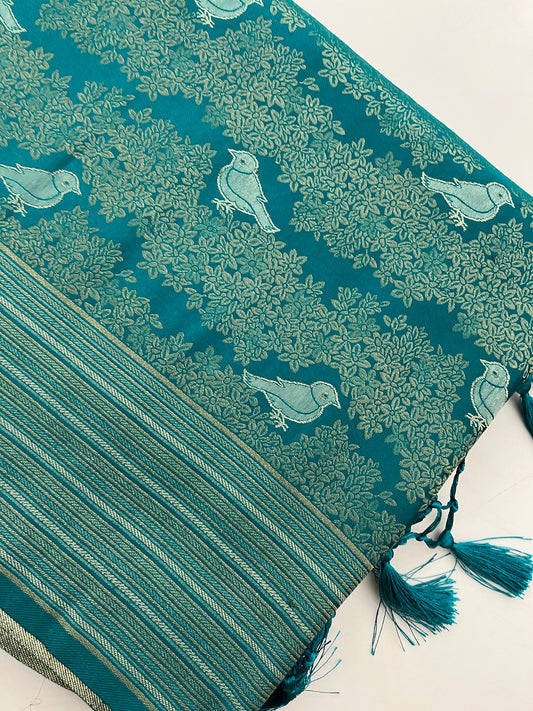 Crepe Brocade Banarasi