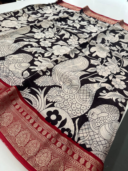 Kalamkari Crape Fancy -F3