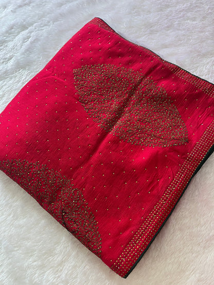 Tussar Work Fancy Saree